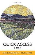 Quick Access Brief Plus Mywritinglab Access Card Package