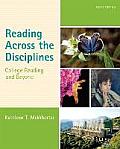 Reading Across the Disciplines: College Reading and Beyond Plus Mylab Reading with Etext -- Access Card Package