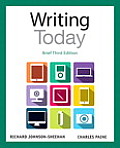 Writing Today Brief Edition Plus Mywritinglab With Pearson Etext Access Card Package