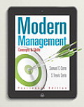 Modern Management Concepts & Skills Plus Mymanagementlab With Pearson Etext Access Card Package