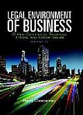 Legal Environment Of Business Online Commerce Ethics & Global Issues Student Value Edition