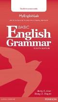 Basic English Grammar, Mylab English
