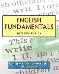 English Fundamentals Plus Mywritinglab With Etext Access Card Package
