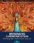 Business Communication Polishing Your Professional Presence Plus Mybcommlab With Pearson Etext Access Card Package