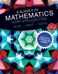 Survey Of Mathematics With Applications With Integrated Review A Plus Mymathlab Student Access Card & Worksheets