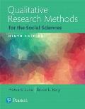 Qualitative Research Methods for the Social Sciences