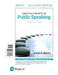 Essential Elements Of Public Speaking Books A La Carte Edition