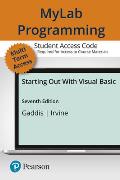 Mylab Programming with Pearson Etext -- Standalone Access Card -- For Starting Out with Visual Basic