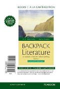 Backpack Literature An Introduction To Fiction Poetry Drama & Writing Books A La Carte Edition
