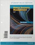 Human Resource Management Student Value Edition Plus Mymanagementlab With Pearson Etext Access Card Package