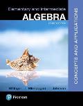 Elementary & Intermediate Algebra Concepts & Applications Plus Mymathlab Access Card Package