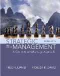 Strategic Management A Competitive Advantage Approach Concepts Plus Mymanagementlab With Pearson Etext Access Card Package
