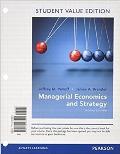 Managerial Economics & Strategy Student Value Edition Plus Myeconlab With Pearson Etext Access Card Package