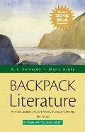 Backpack Literature An Introduction To Fiction Poetry Drama & Writing Mla Update Edition