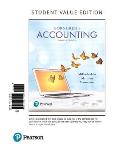 Horngrens Accounting Student Value Edition Plus Myaccountinglab With Pearson Etext Access Card Package