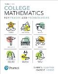 College Mathematics for Trades and Technologies