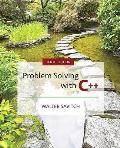Problem Solving With C++ Plus Myprogramminglab With Pearson Etext Access Card Package