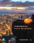 Contemporary Human Geography Plus Mastering Geography with Pearson Etext -- Access Card Package [With eBook]