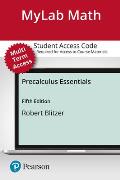 Mylab Math with Pearson Etext -- 24-Month Standalone Access Card -- For Precalculus Essentials