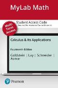 Mylab Math with Pearson Etext -- 24-Month Standalone Access Card -- For Calculus & Its Applications