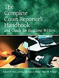 Court Reporters Handbook & Guide for Realtime Writers
