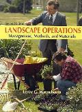 Landscape Operations Management Methods & Materials
