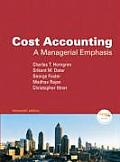 Cost Accounting A Managerial Emphasis 13th Edition