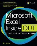 Microsoft Excel Inside Out Office 2021 & Microsoft 365