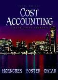 Cost Accounting A Managerial Emphas 10th Edition