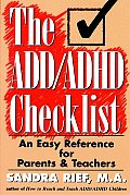 Add Adhd Checklist 1st Edition