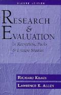 Research & Evaluation In Recreation Park