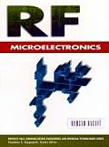 RF Microelectronics 1st Edition