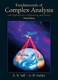 Fundamentals of Complex Analysis with Applications to Engineering Science & Mathematics
