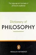 Penguin Dictionary Of Philosophy 2nd Edition
