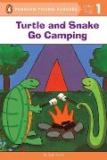 Turtle & Snake Go Camping Easy To Read