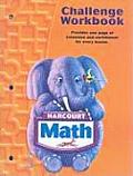 Harcourt Math Challenge Workbook Grade K