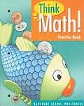 Think Math Practice Book Grade 1