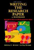 Writing The Research Paper A Handbook 4th Edition