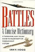 Battles A Concise Dictionary
