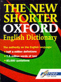 New Shorter Oxford English Dictionary On Cd Ro