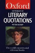The Oxford Dictionary of Literary Quotations