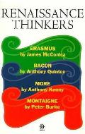 Renaissance Thinkers Erasmus Bacon More & Montaigne
