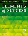 Elements of Success Student Book 2: Elements of Success Student Book 2 [With Access Code]