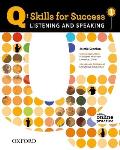 Q Skills for Success Listening & Speaking 1 Student Book
