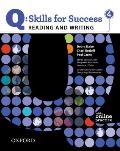 Q Skills for Success Reading & Writing 4 Student Book