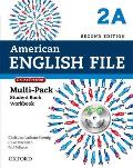 American English File Second Edition Level 2 Multi Pack a With Online Practice & Ichecker