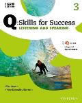 Q Skills For Success 2e Listening & Speaking Level 3 Student Book Pack
