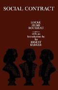 Social Contract Essays by Locke Hume & Rousseau