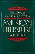 Concise Oxford Companion To American Lit