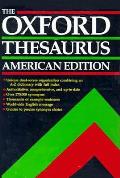 Oxford Thesaurus American Edition